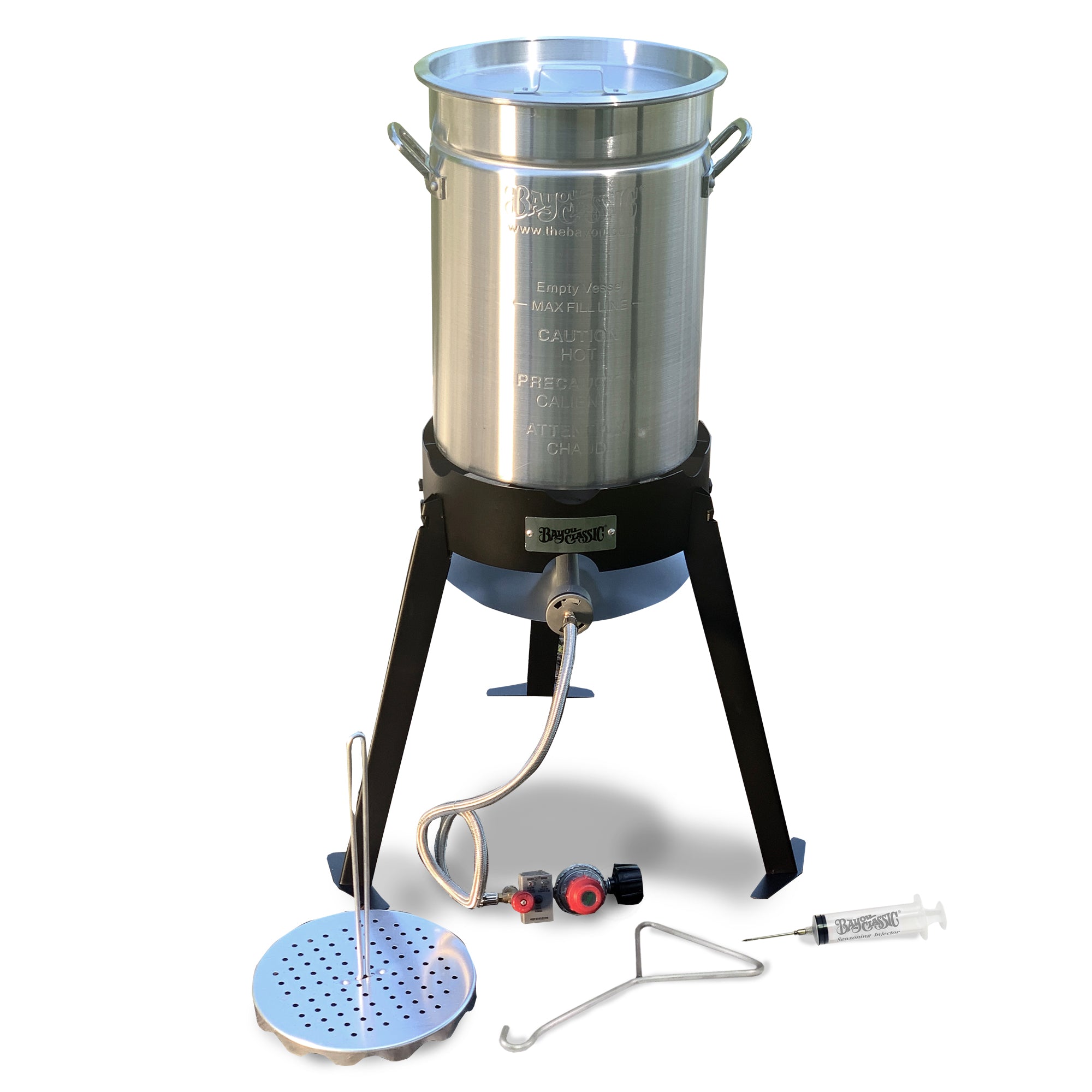 30-qt Aluminum Turkey Fryer Kit
