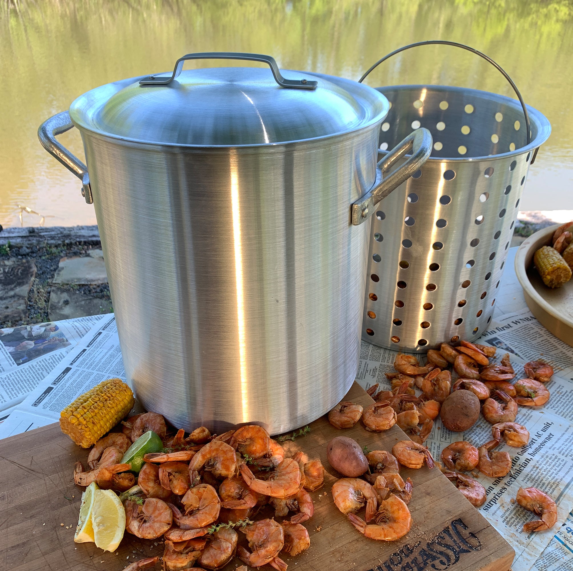 25-qt Aluminum Outdoor Boil Kit