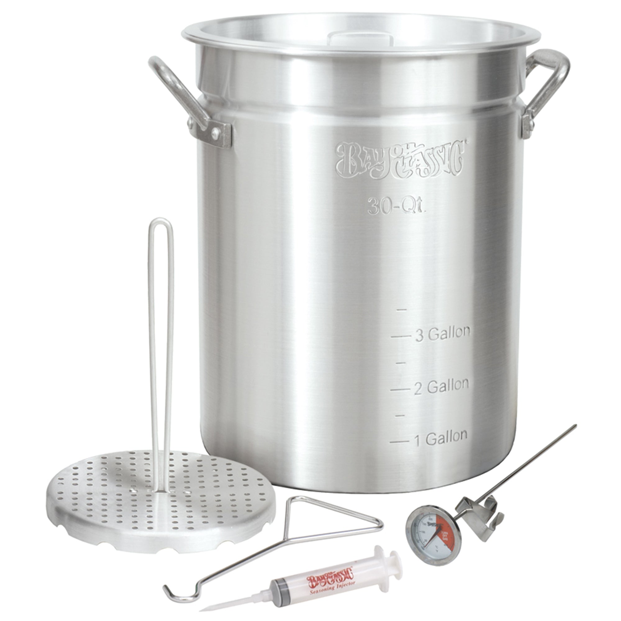 30-qt Aluminum Turkey Fryer Set