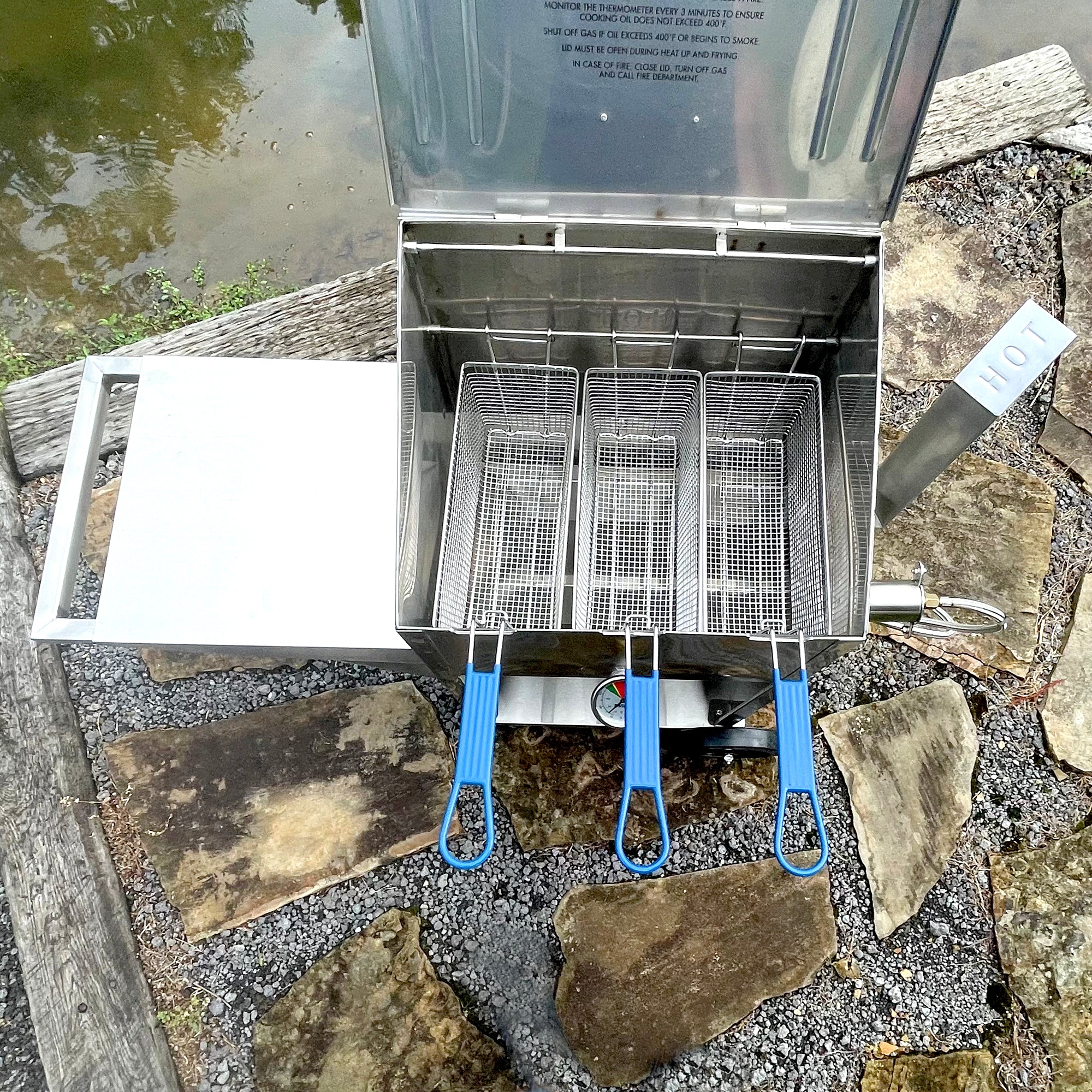 9-gal Stainless Bayou® Fryer