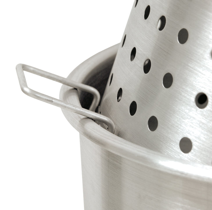 Stainless Baskets with Helper Handle