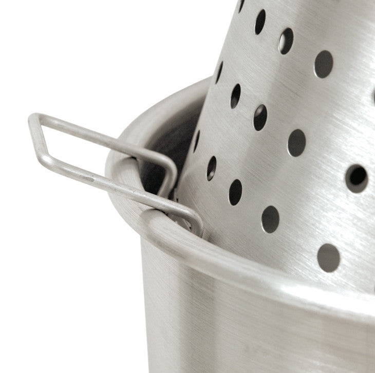 Reinforced Aluminum Baskets with Helper Handle ~ handcrafted classics