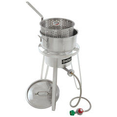 10-qt Stainless Fish Cooker