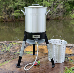 25-qt Aluminum Outdoor Boil Kit