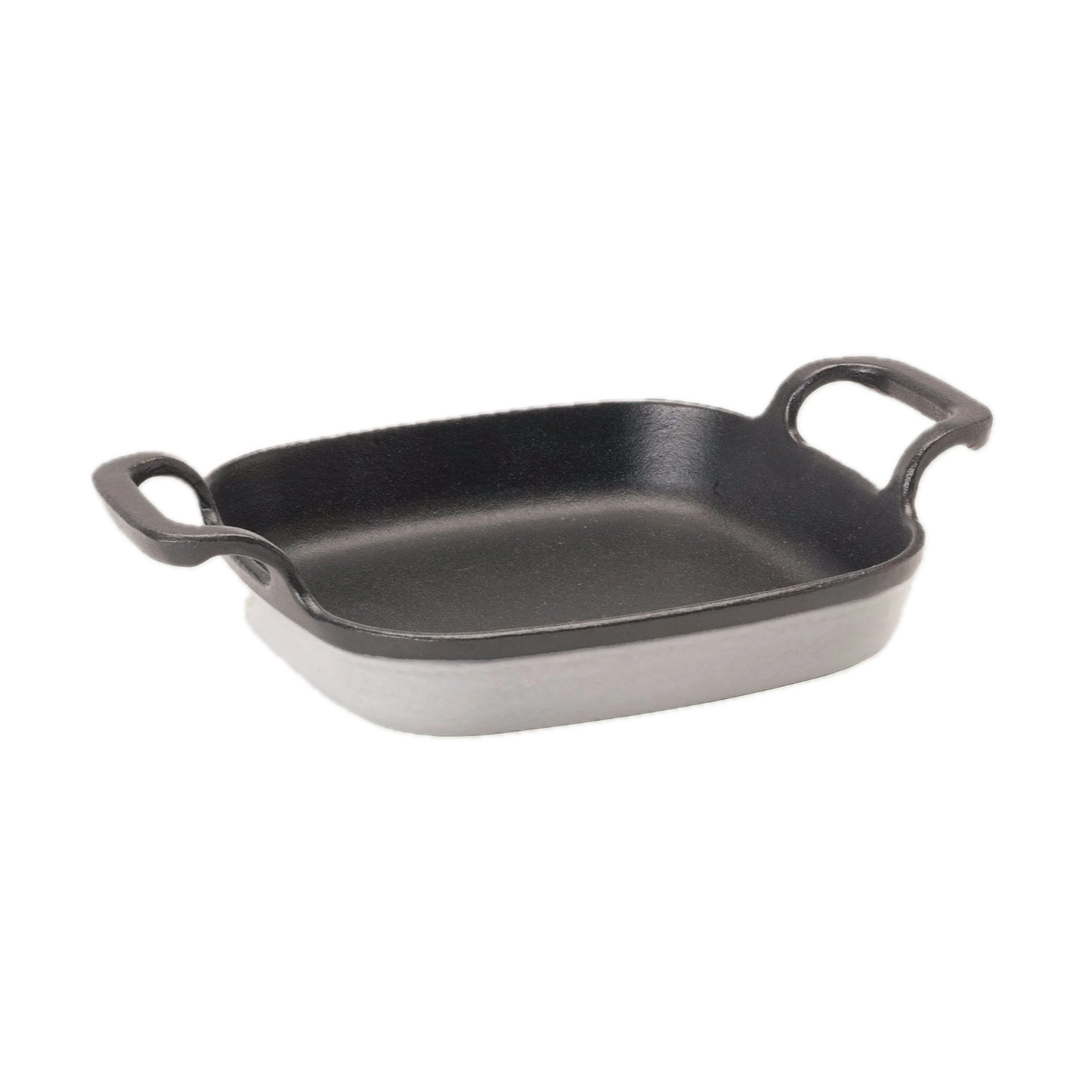 6-in Enameled Baking Dish, Weathered Grey