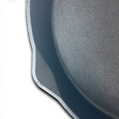 16-in Cast Iron Double-Handled Skillet w/Pour Spouts