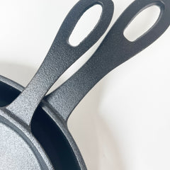 10-in and 12-in Cast Iron Skillet Set