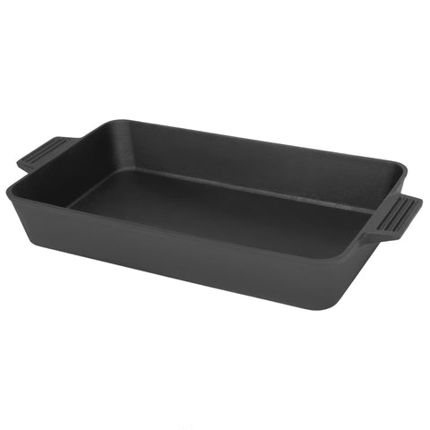 19.5-in Cast Iron Rectangular Roasting Pan