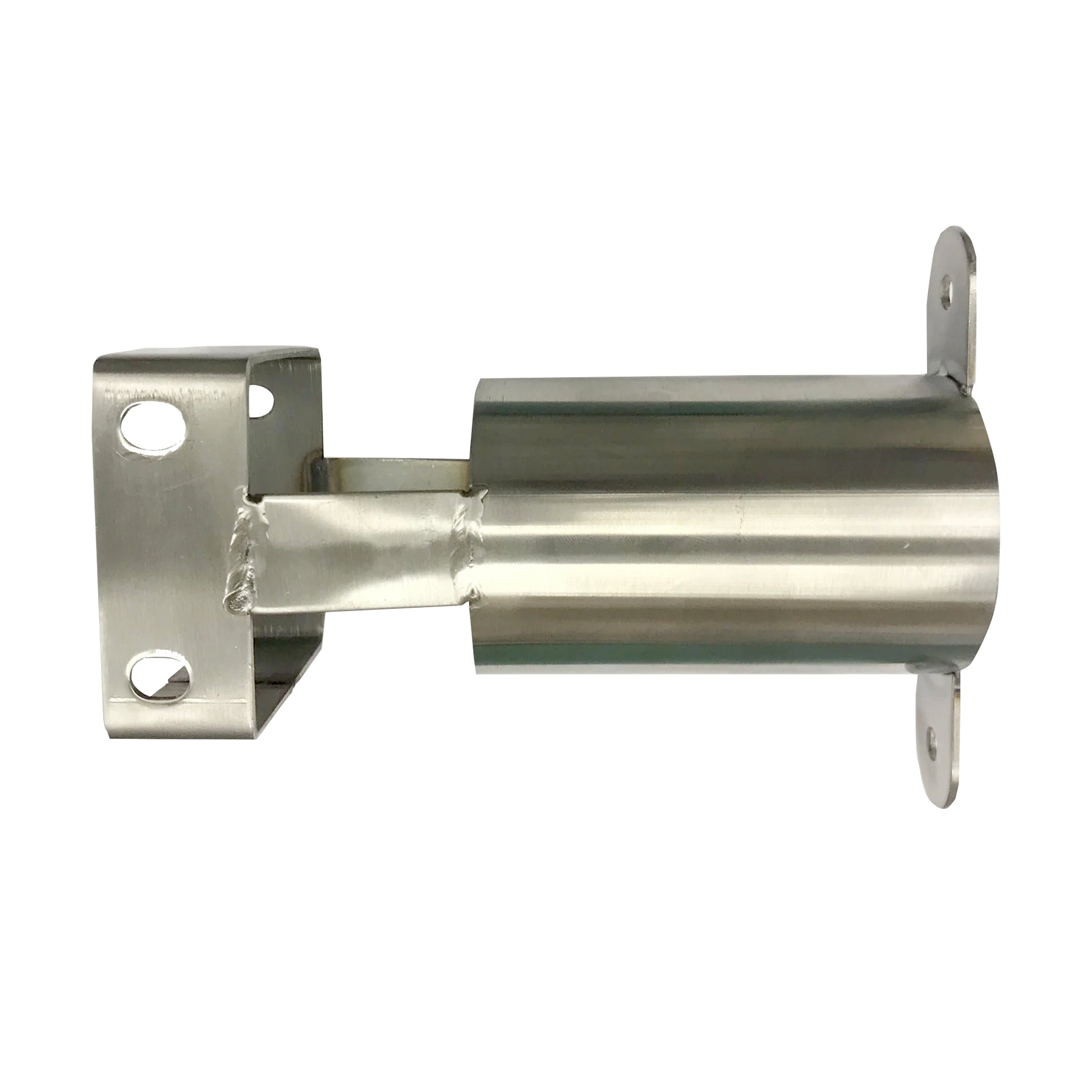 Stainless Intake Tube for a Bayou Fryer on a white background
