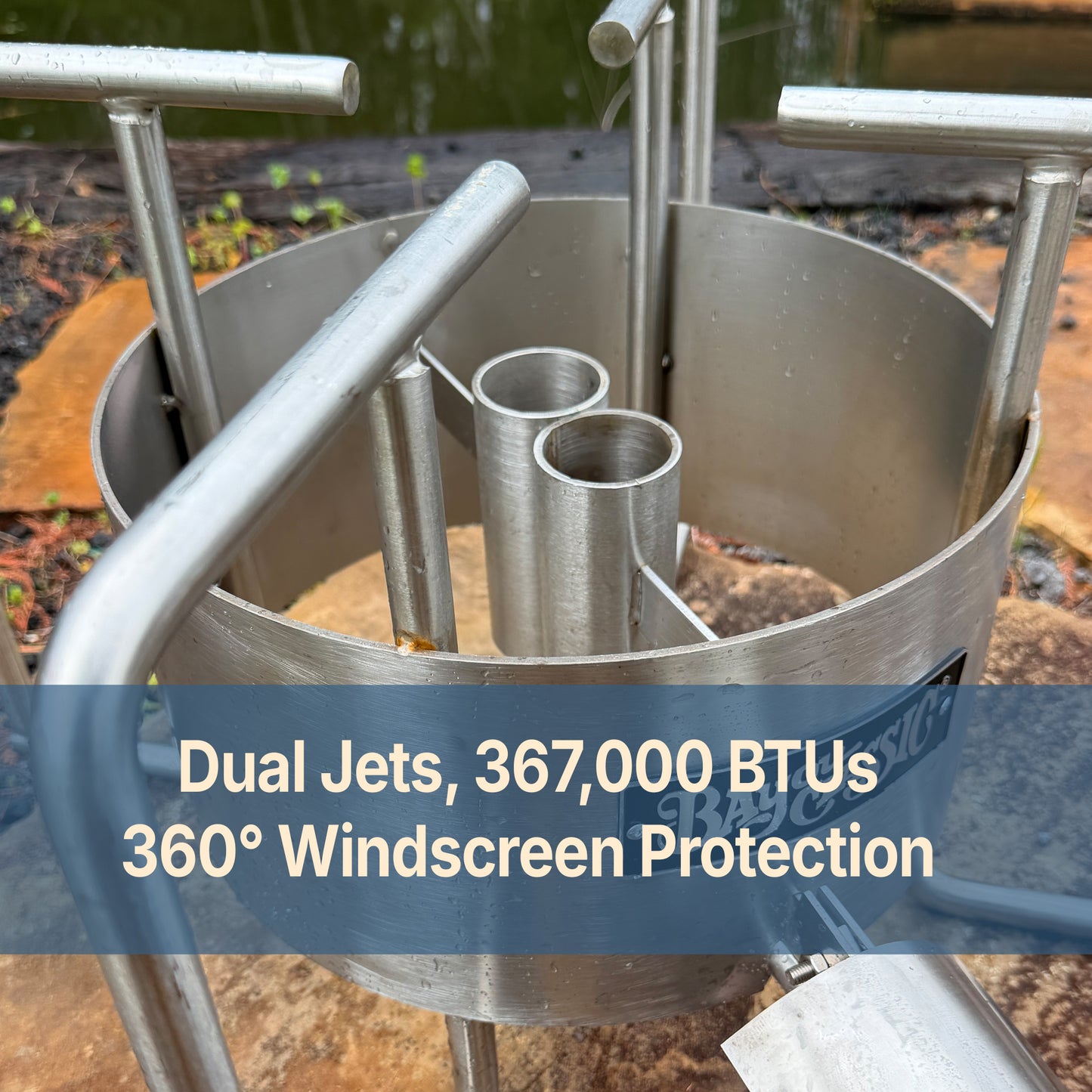 22-in Stainless Dual Jet Cooker
