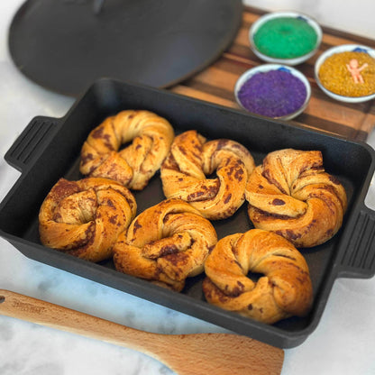 Cast Iron Pans, Set of 2