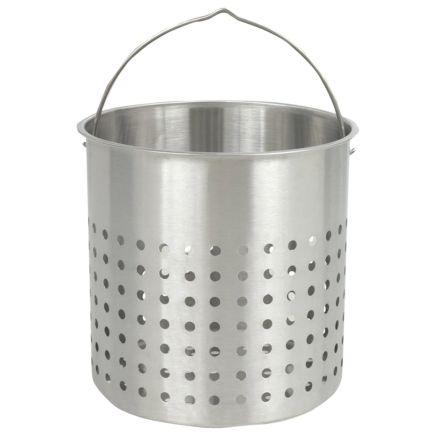 Perforated stainless basket