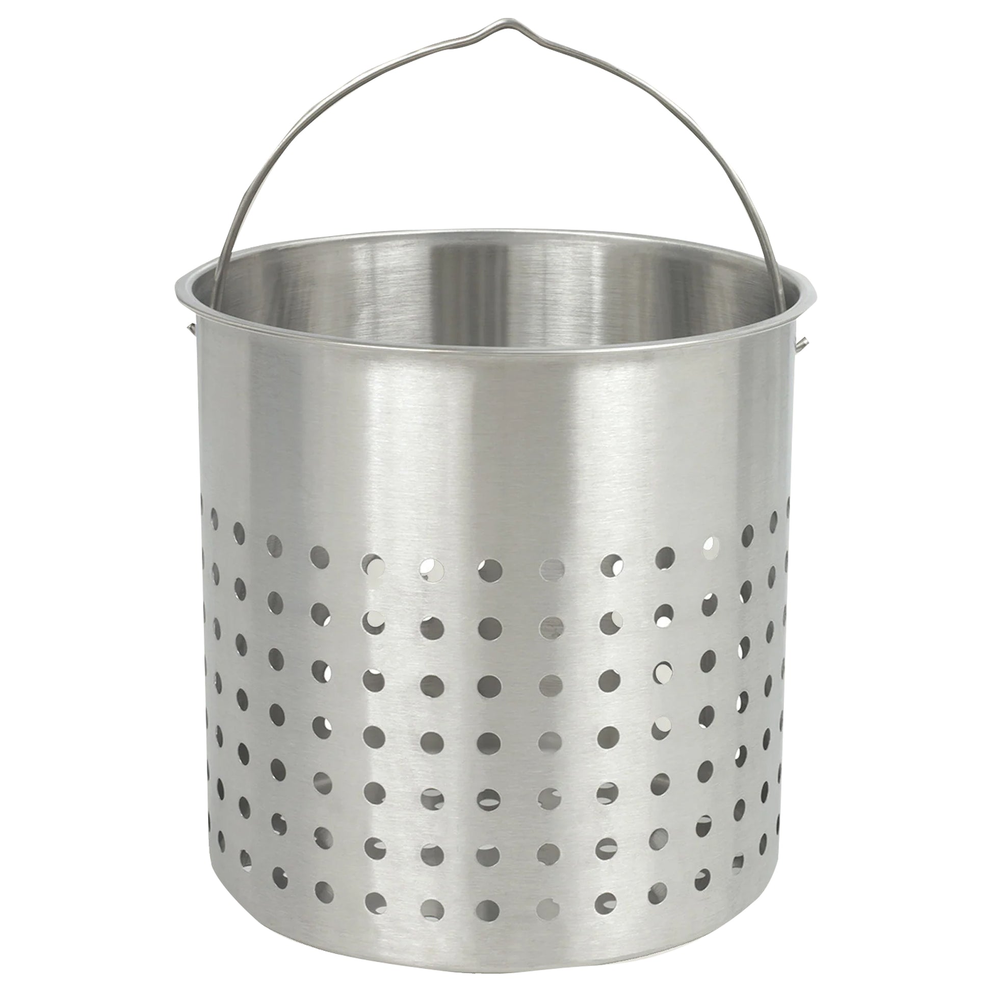 Perforated stainless basket