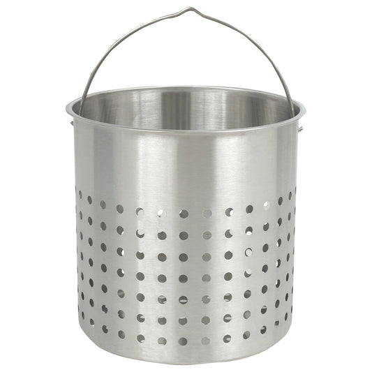 Perforated stainless basket
