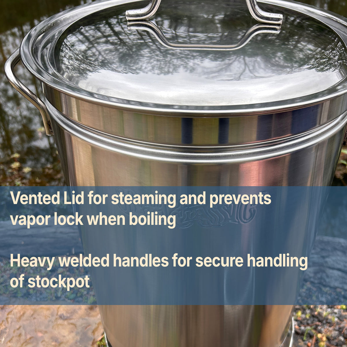 44-qt Stainless Steam and Boil Cooker Kit