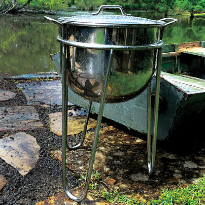 15-gal Stainless Steel Kettle with Stand