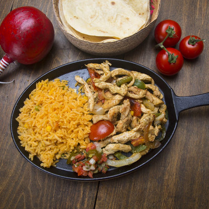 Cast Iron Fajita Pan with Trivet