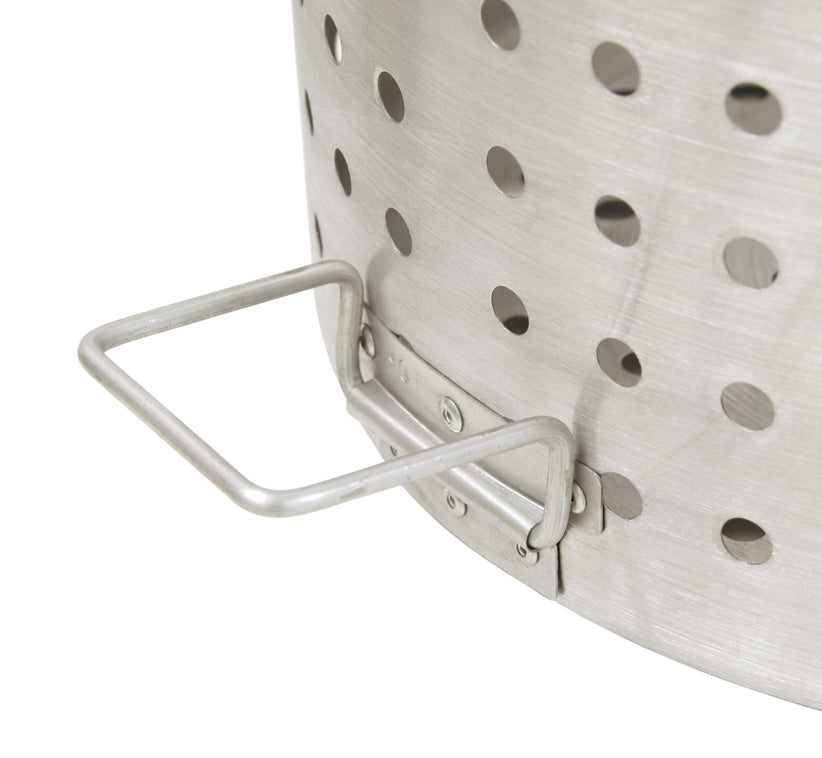 Stainless Baskets with Helper Handle