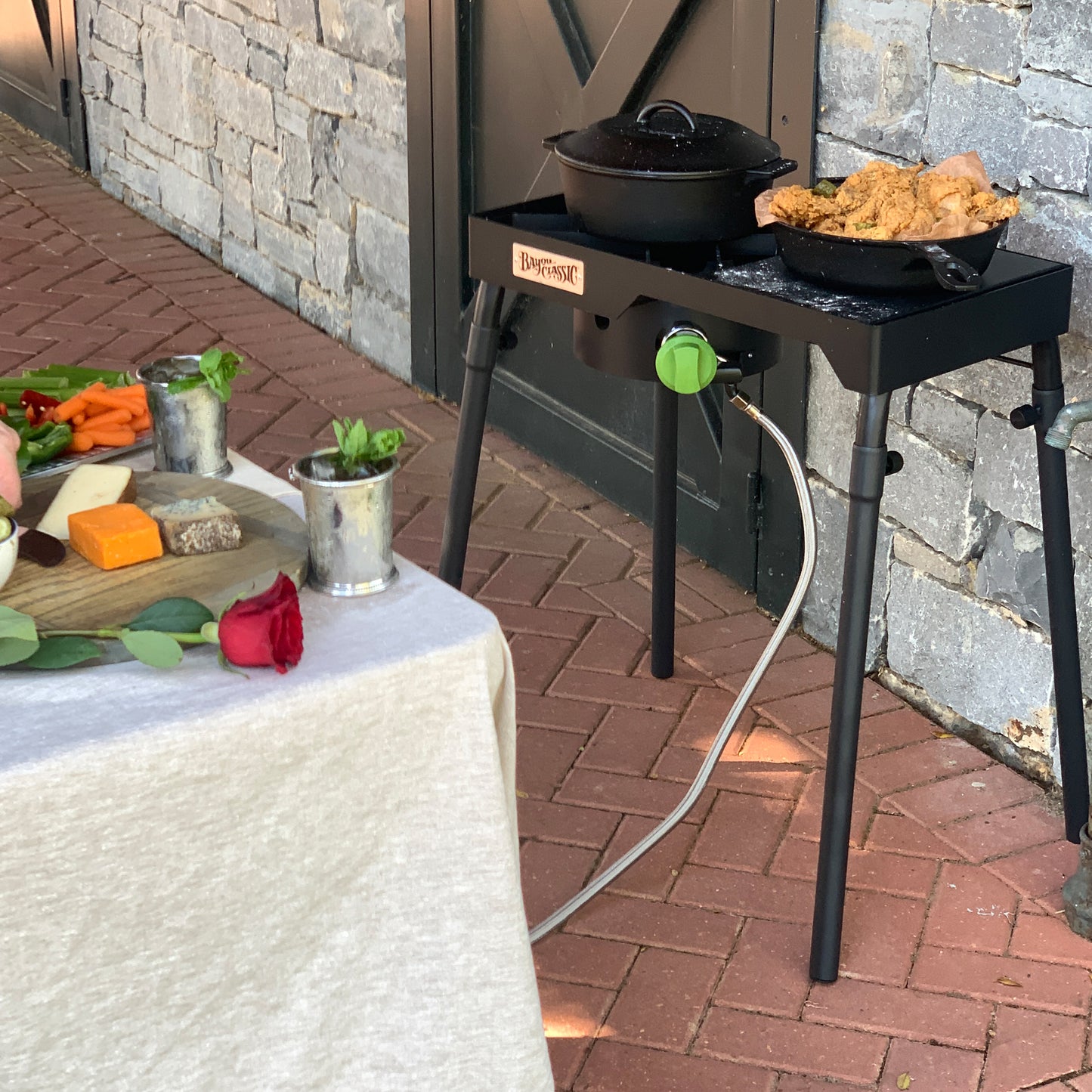 Patio Camp Stove with Griddle