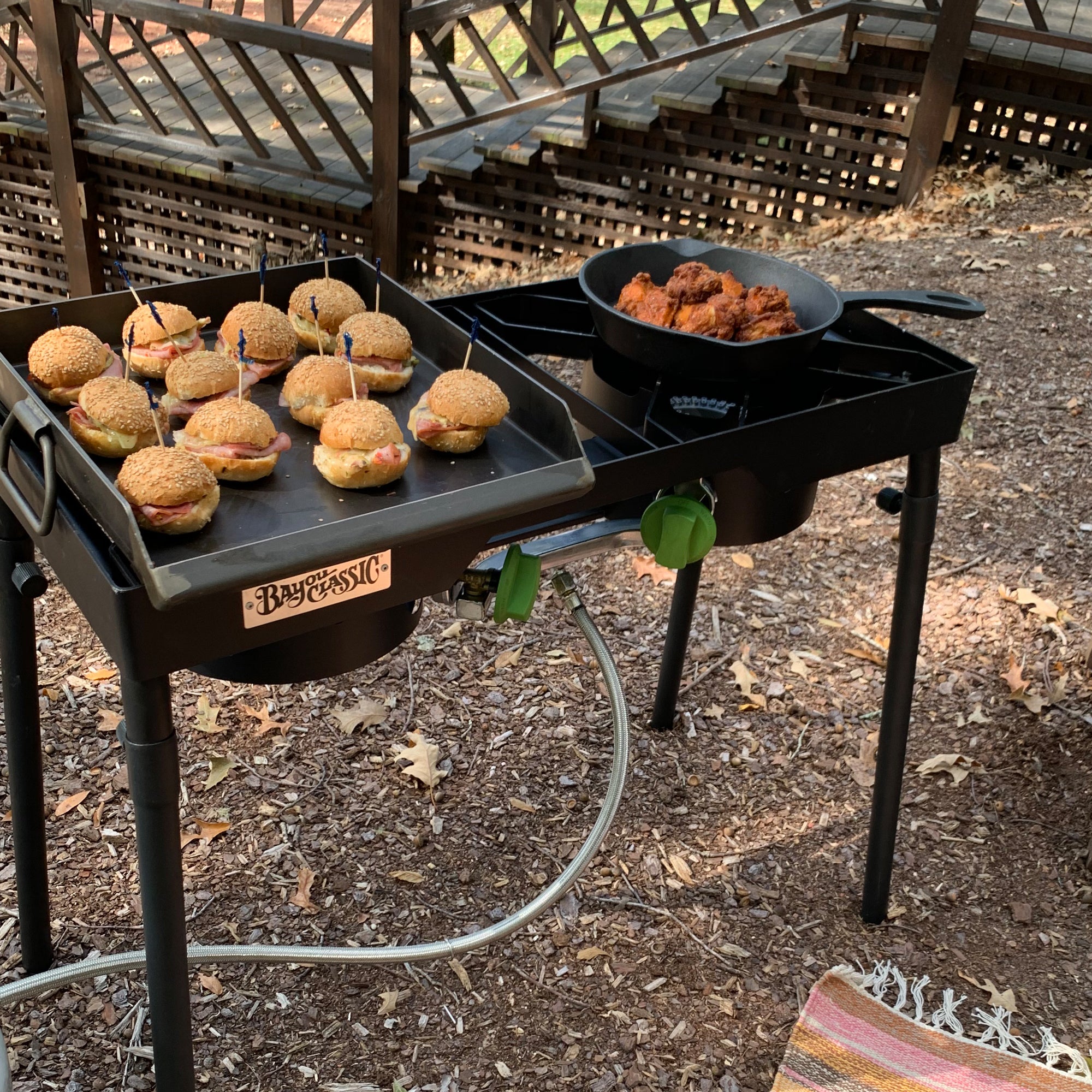 Dual Bayou® Stove with Single Griddle