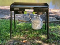 Dual Bayou® Stove w/ Double Griddle