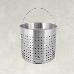 Stainless Baskets with Helper Handle