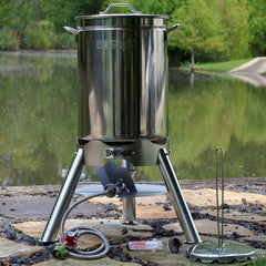44-qt Stainless Turkey Fryer Kit