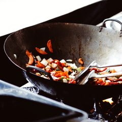 Steel Flat Bottom Wok